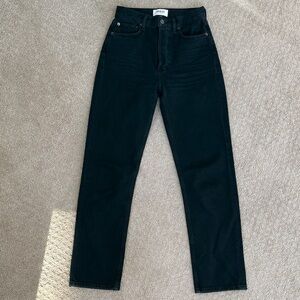 Agolde 90s Pinch Waist high rise straight Jean, size 24